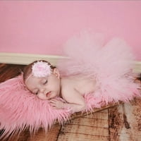 Leodye Clearance Toddler Newborn 0- mjeseci čipkasta set odjeće Foto vannica Odjeća