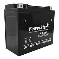 Powerstar PS-680- YTX20L-BS baterija odgovara 2005- KAWASAKI Pwc-Jet Ski 1200cc JT 1200-a, B, C, STX-R