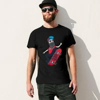 Cool Hipster Skater muške majice pamuk Ležerne prilike kratkih rukava poklon tee crni 5xl