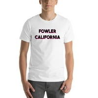 3xl Dva tonska fowler kalifornijska majica kratkih rukava majica po nedefiniranim poklonima