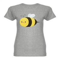 Slatka nasmijana pčela majica žene -Image by shutterstock, ženska 3x-velika