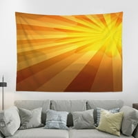 Tapisestrija Zidna tapiserija, vintage sunce Rainbow Sunrise Boemska tapiserija Dekor za spavaću sobu