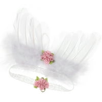Set Angel Fairy Wing Baby kostim PROP djeca Cosplay Trake za glavu