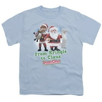 Santa Claus je u gradu Town - Kringle do Claus - Majica kratkih rukava za mlade - mala