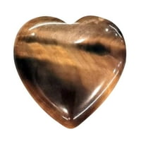 SHPWFBE Vrtno crijevo Oblik srca Prirodni dragulj Poliran ljubav Dragistonski ružni kvarc Amethyst Cvjetni