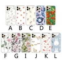 Cvijeće Ispiši iPhone Case Soft futrola za iPhone Plus Pro Pro Max, 13,12,11, Pro Max, 8, 7, 6, 6s Plus,
