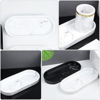 Vanity ladica za ladicu kupaonica toalet rezervoar za rezilu mramora Storagetrays Modern kutni sapun