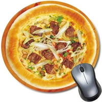 Pizza okrugla mocika, neklizajući krug ured i igranje miša, slatka smiješna suradnika Nastavnik Poklon