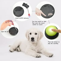 PET Communicator Trainer za pse za kućne ljubimce tipka za kućne ljubimce zvučna igračka Crveni komunikator