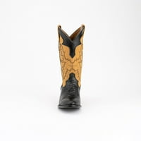 Ferrini Western Boots Muški kaubojski uski kvadratni tog konjak 12271-02