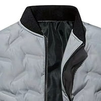 Zimski kaputi za muškarce čišćenje muške modne modne jesenske i zimske pamučne odjeće dvostruki džepni