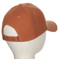 Daxton Classic bejzbol šešir prilagođen i z i početni tim bijeli neon narančasto slovo, zlatna kapa,