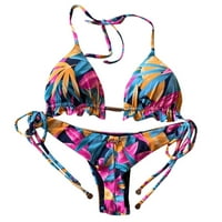 Cara Lady Women Bandeau zavoj bikini set Push-up brazilski kupaći kostimi za cipele od kupaćih kostimi