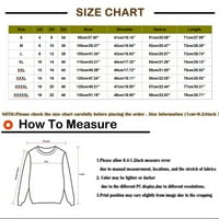 Modni bluze za žene Čvrsto boje dugih rukava nepravilno labavi i udobni vrhovi 4xl