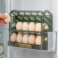 Handeo Conteaker za jaje stabilan flip-tipa hladnjak jaje čuvar stalak Timer funkcija Odlična kuhinja