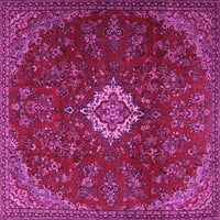 Ahgly Company Zatvoreni pravokutnik perzijske ružičaste tradicionalne prostirke, 5 '8'