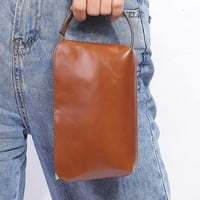 Cocopeanut originalna koža kvačila za žene za žene ručne torbe retro telefonske torbe velikih kapaciteta