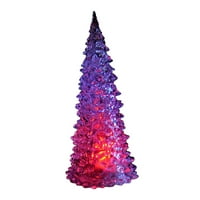 Mini boje promjena božićnog stabla sa LED noćnom svjetlo za božićne ukrase