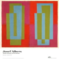 Josef Albers-oscilirajući - poster