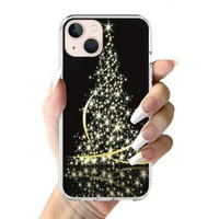 Telefon prekriva Božićno zlatno božićno stablo otporno na iPhone 12min pro pro xs ma xr 6s plus plus