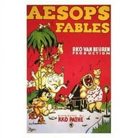 Posterazzi AESOPS FaBES Movie Poster - In