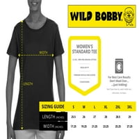 Wild Bobby, igrač igrača igrača i njezine malim parovima T majice, crna, mens 2xl-ženska s