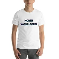 2xl Tri Color North Vassalboro kratka pamučna majica kratkih rukava po nedefiniranim poklonima