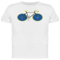 Putni bicikl Blue Wheels Majica Muškarci -Image by Shutterstock, Muškarac Veliki