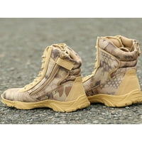 Daeful Muške vojno čizme pustinjske čizme čipke čipke za planinarske cipele prozračne lagane vanjske
