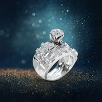 Rose Diamond Ring, Valentinovo dijamantni prsten, ružin, dijamant, prsten, lagani prsten, lagani prsten,