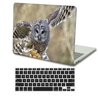 Kaishek zaštitna futrola Tvrdi pokrivač samo kompatibilan MacBook PRO S sa XDR ekran tipa C + crni poklopac