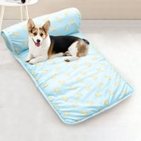 Hesxuno ljetni mačji pas svileni krevet, jastuk za ledene ljubimce za kupanje dječje ledene jastuke