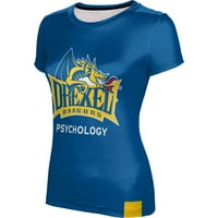 Ženska plava Drexel Dragons Psihology majica