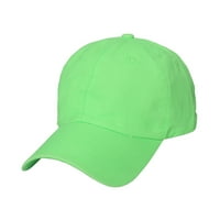 IOPQO bejzbol kapice žensko ljeto casual čvrste fluorescencije Boja bejzbol kapa Podesivi šešir vizir
