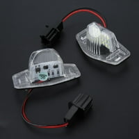 Lampica za licencu za automobile, LED lijevo i desno LED Licenca svjetla Vožnja za vozača odgovaraju
