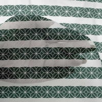 Onuone viskoza Šifon tamna teal zelena tkanina Dijamant Geometrijska DIY odjeća prekrivajući tkaninu