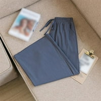 Ociviesr čvrsta boja visoki struk Comfy Solid Elastične kratke hlače Žene džepne casual pantalone Donje