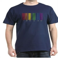 Cafepress - Gay Pride Barcode Tamna majica - pamučna majica