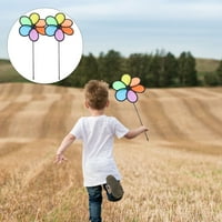 Vanjska dječja igračka za reprodukciju vjetrenjača Creative COROFOLNOG CLINA u obliku kotača za cvijeće