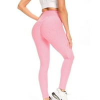 Slim Casual Sports Joga Ženske hlače Visoke stručne pantalone za noge Hlače Yoga Hlače