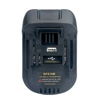BPS adapter za baterije za crno-decker za porter kabl za Makita BL1830