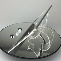 Redovni stil poljskog ogledala od nehrđajućeg čelika Okvir za licencu sa plastičnom kromiranom kapicom