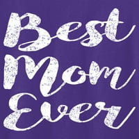 Najbolja mama ikad smiješna ženska majica Purple XL