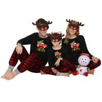 Božićna porodica koja odgovara pidžami set odraslih muški ženski djeca vrhunske i hlače za spavanje