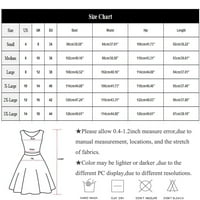 Ljetne haljine za žene V-izrez Modni mini tiskani haljina bez rukava mornar