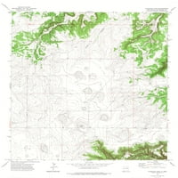 Karta Topo - Llonidas Lake New Mexico Quad - USGS - 23. 29. - Matte Art Paper