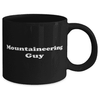 Smiješan planinarski momak šolja za kafu - planinarska kupa kafe - 11oz bijela
