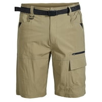 Pješačke kratke hlače Brzi suhi muški multi-džepni kratki kratke hlače na četverosmjeravajućih pješačkih