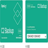 Synology C2-Backup500G-1Y-na C Backup Licenc Backup: 500GB godina