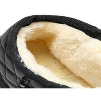 Dame čizme za snijeg kliznu na zimsko čizme plišane postrojene tople cipele Ženske ležerne cipele za